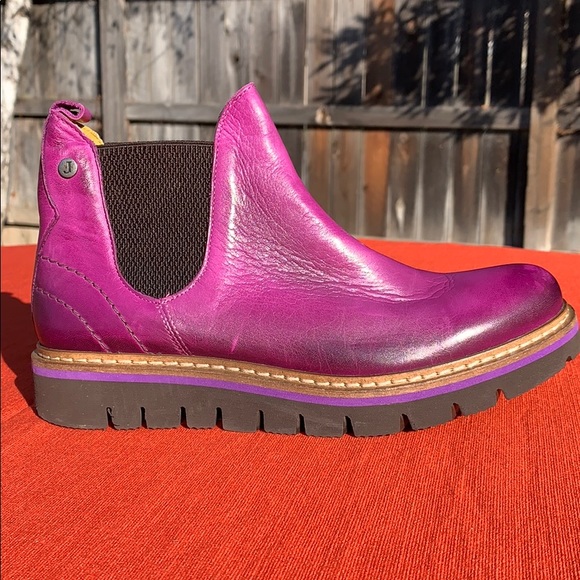 Jafa 315 Berry Ankle Boots Size 38 NWOB - Picture 3 of 10